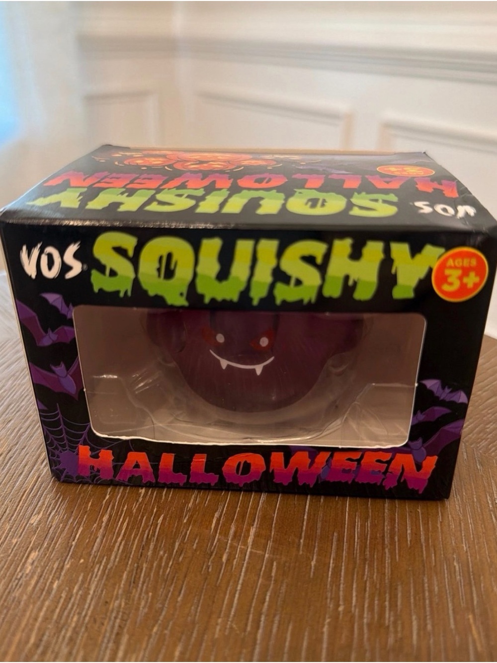 Squishy Halloween Purple Dragon Bat